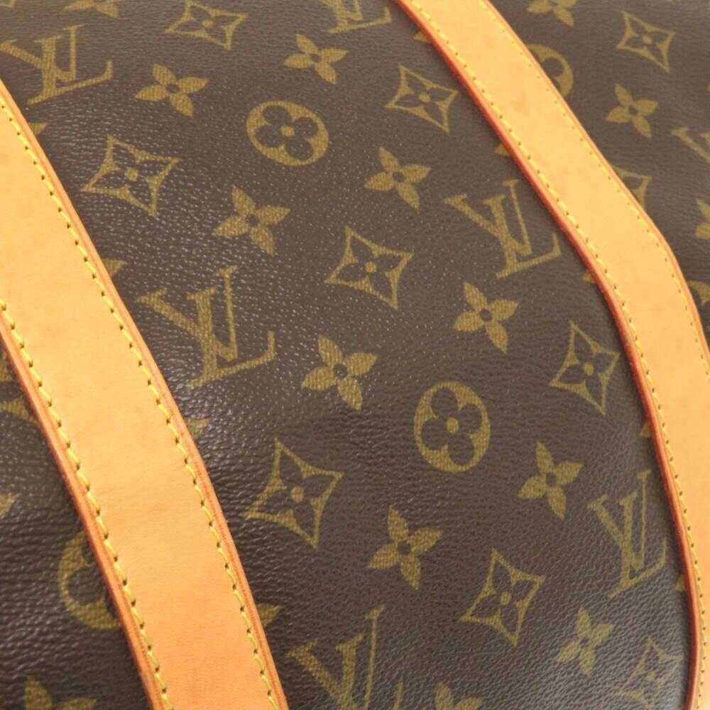 LOUIS VUITTON Authentic Brown Monogram Keepall 50 Boston Bag - Picture 9 of 11